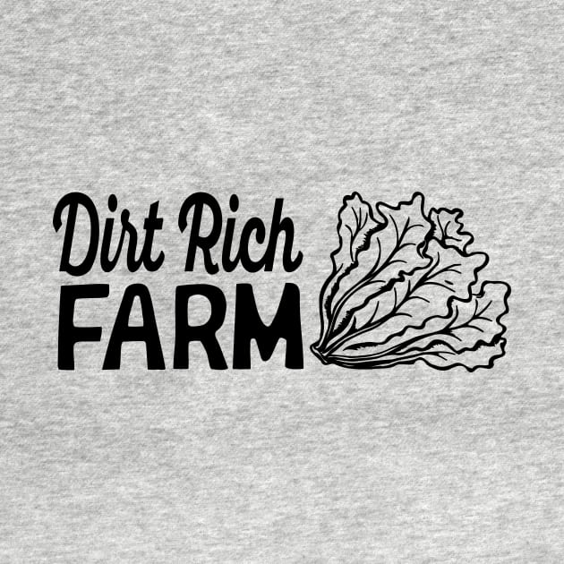 Dirt Rich Farm Logo by dirtrichfarm